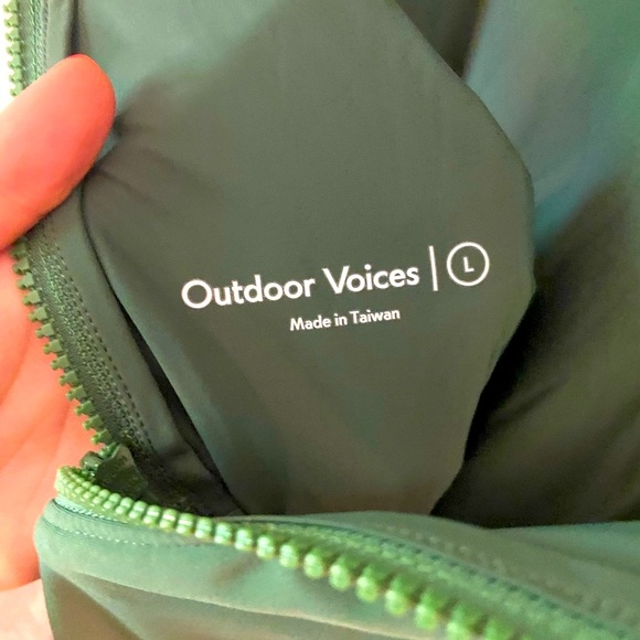 Outdoor Voices Bloom Dress in Greenwoods - Picture 5 of 5